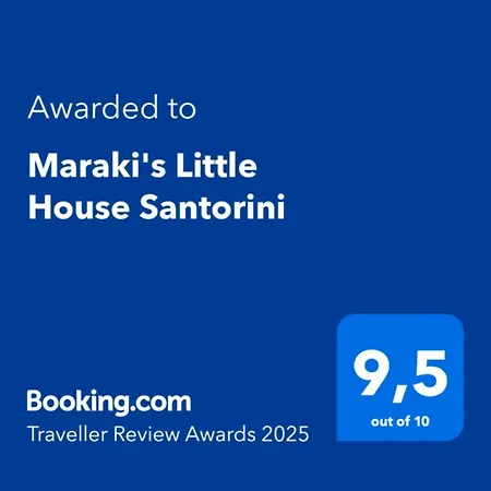Maraki's Little House Santorini Feriehus *